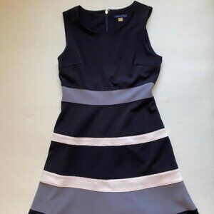 Black Striped Dress